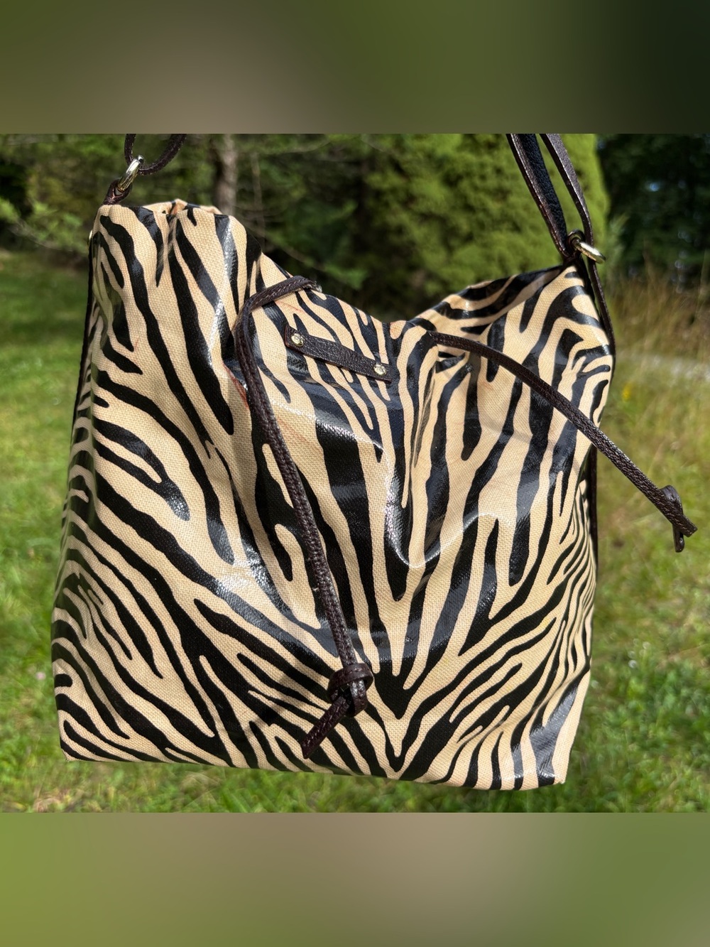 Kate Spade Zebra-Print Tote Bag